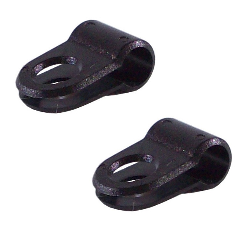 Collier De Fixation Gaine Vélo Vintage - Acier Chromé Diamètre 28.6 Mm, Compatible Frein/dérailleur