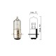 Ampoule 12V 35/36.5W P15D