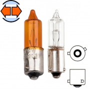 AMPOULE DE FEU ARRIERE / CLIGNOTANT - 12V - CULOT : BAY15D - OEM 1157 - LED  ORANGE- Double filament - Biker's Store