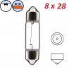 Ampoule 12V 5W navette SV7 8x28