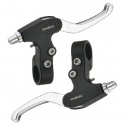 Leviers de frein VTT VTC trois doigts 90 mm