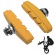 Patin de frein FIXIE BMX 50mm jaune