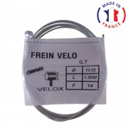 CABLE DE FREIN UNIVERSEL AVANT VELOX VELO SHIMANO WEINMANN CLB 1.8M 1.5MM VTT