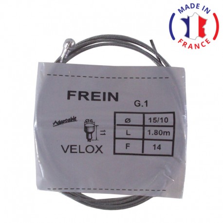 Câble de frein ARRIERE D6 L11 D1.5 L1.8