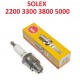 BOUGIE NGK B4H SOLEX 330 45CC 660 1010 2200 3800 5000 MICRON VELOSOLEX VINTAGE