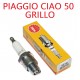 BOUGIE NGK B5HS PIAGGIO CIAO 50 GRILLO MOBYLETTE