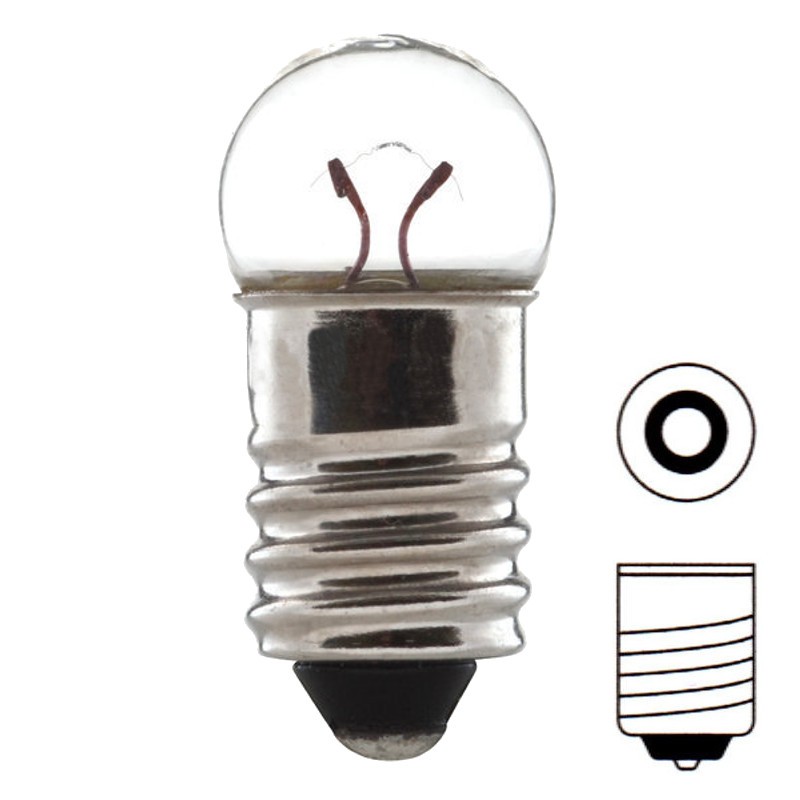 Cyclingcolors UNIVERSAL BIKE BULB SET : REAR FRONT 6V 0.6W 2.4W VINTAGE OLD LAMP DYNAMO LIGHT HEADLIGHT REPLACEMENT BULBS E10 CYCLE BICYCLE MTB MOUNTAIN BIKE FIXIE
