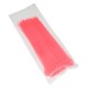 Kit de 10 collier de serrage 2.5x200mm RILSAN rose fluo