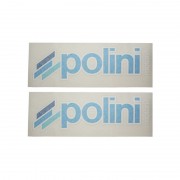 Autocollant stickers POLINI 8x23cm spécial carrosserie (détouré)