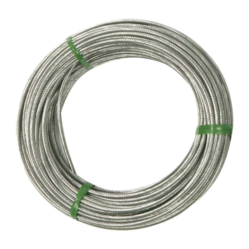 Serre cable de frein vélo D.7mm - L 10,5mm - Percage 2,5 mm