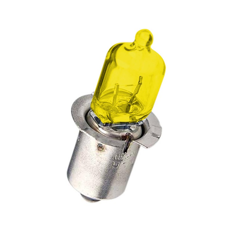 Ampoule 6V/35/35W, socle: BA20d jaune