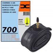 CHAMBRE A AIR VELO 700x19C 23C (19/23-622) VALVE PRESTA 40MM ROAD