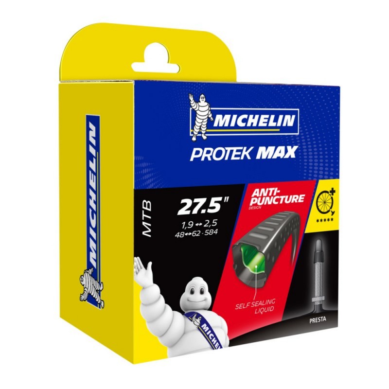 CHAMBRE A AIR VELO MICHELIN 27.5x1,902,50" (48/62584