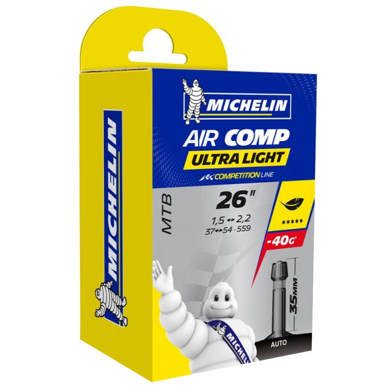 CHAMBRE A AIR VELO MICHELIN 26 x 1,502,20" (37/54559