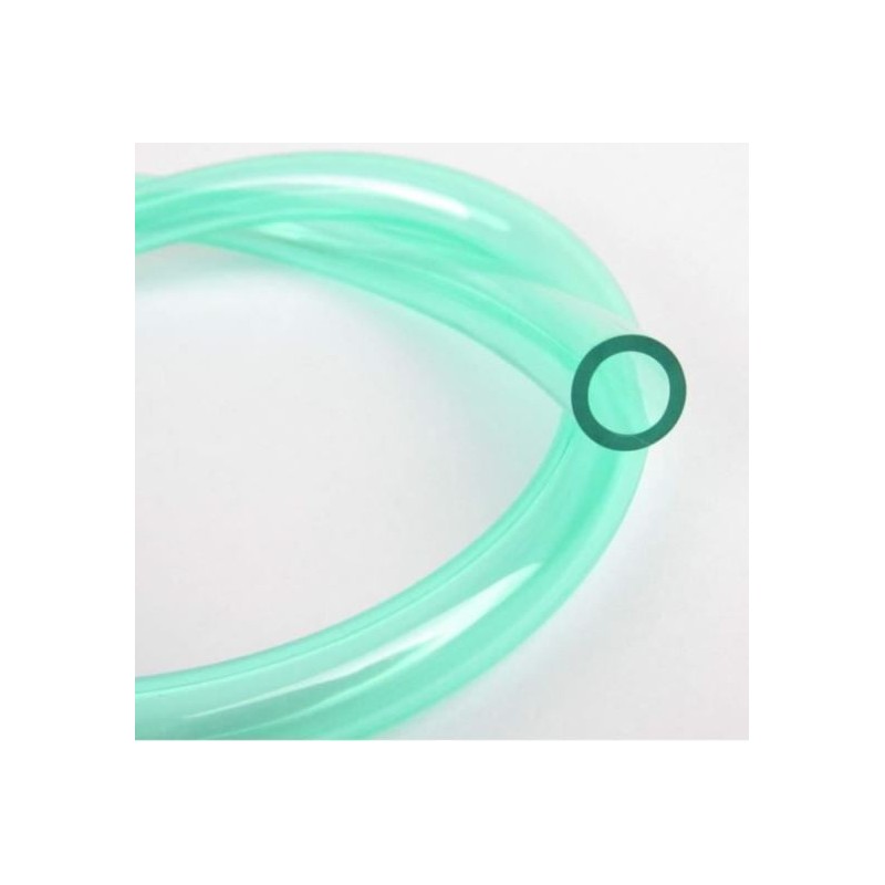 TUYAU SILICONE DURITE VERT 2.2MM 3MM 4MM 5MM 6MM 7MM ESSENCE MOTO SCOOTER  MOBYLETTE TRONÇONNEUSE TONDEUSE DÉBROUSSAILLEUSE - CYCLINGCOLORS