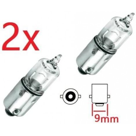 2X AMPOULE 12V 10W BA9S BMW E60, E90, 320D, 350D AUTO LAMPE ANGEL EYES VOITURE VEILLEUSE FEU PHARE AVANT AUTO CULOT BAIONNETTE