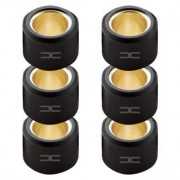 (6x) GALET DE VARIATEUR 15x12MM 3.0G A 9.0G SCOOTER BOOSTER BWS NITRO AEROX OVETTO STUNT NEOS MOTO MOBYLETTE TENDEUR ROULEAU