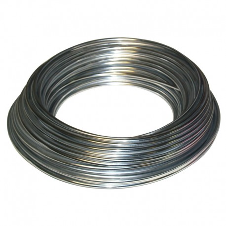 Gaine de frein TEFLON CHROME au mètre PTFE