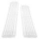 80x COUVRE RAYON BLANC ROUE AVANT ARRIERE JANTE TUBE PAILLE FENDUE 190MM 210MM VELO CYCLOMOTEUR MOTO CROSS ENDURO DIRT