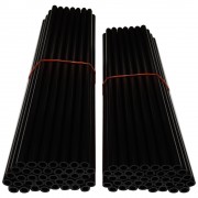 80x COUVRE RAYON NOIR ROUE AVANT ARRIERE JANTE TUBE PAILLE FENDUE 190MM 210MM VELO CYCLOMOTEUR MOTO CROSS ENDURO DIRT