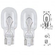 2x AMPOULE 12V 21W T15 W2.1x9.5D WEDGE FEU ANTI BROUILLARD STOP ARRIERE COMPTEUR VOYANT TEMOIN