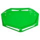 Plaque BMX Rose Support Numero Tete DE Fourche Velo Trial Aero Design Plastique VTT Motocross MX Moto