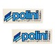 2x AUTOCOLLANT STICKER POLINI 12cm x 4cm MOTO SCOOTER MOBYLETTE CYCLOMOTEUR MOTOCROSS RESERVOIR