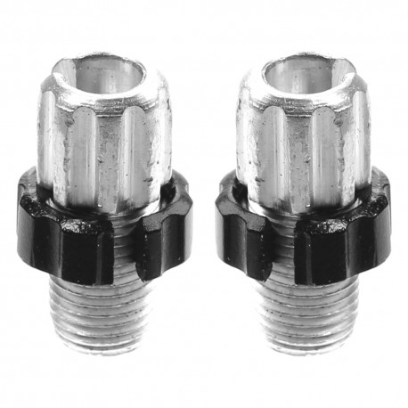 2x VIS CREUSE DE REGLAGE POIGNEE DE FREIN M10x1 VELO VTT MOLETTE LEVIER CABLE GAINE
