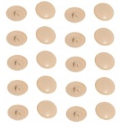 20x CACHE VIS PLASTIQUE BEIGE CRUCIFORME T2 POZIDRIV CAPUCHON