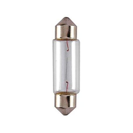 AMPOULE NAVETTE 6V 18W SV8.5 15MM x 44MM MOTO CYCLOMOTEUR SCOOTER MOBYLETTE