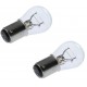 2x AMPOULE 12V 21/5W BAY15D TRANSPARENT DOUBLE FILAMENT CLIGNOTANT FEU STOP ARRIÈRE POSITION AUTO MOTO SCOOTER VOITURE