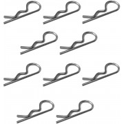 10x GOUPILLE BETA 2MM 3MM 4MM TONDEUSE MOTOCULTEUR CLIP REMORQUE TRACTEUR LEVAGE