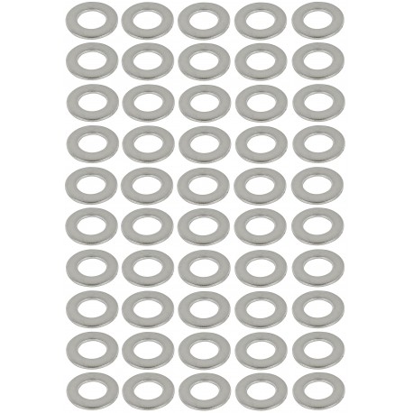 50x RONDELLE PLATE SERIE M 3MM 4MM 5MM 6MM 8MM M3 M4 M5 M6 M8