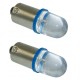 2x Ampoule 12V BA9S LED T4W bleu intérieur voiture compteur tableau de bord moto scooter (idem OSRAM 3850WW-02B)