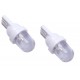 2x Ampoule 12V 5W T10 W2.1x9.5D LED W5W blanc compteur tableau de bord intérieur voiture moto scooter mobylette