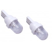 2x Ampoule 12V 5W T10 W2.1x9.5D LED W5W blanc compteur tableau de bord intérieur voiture moto scooter mobylette