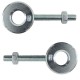 2x tendeur de chaine derbi senda axe de roue 12mm moto