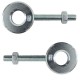 2x tendeur de chaine derbi senda axe de roue 12mm moto