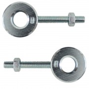 2x tendeur de chaine derbi senda axe de roue 12mm moto