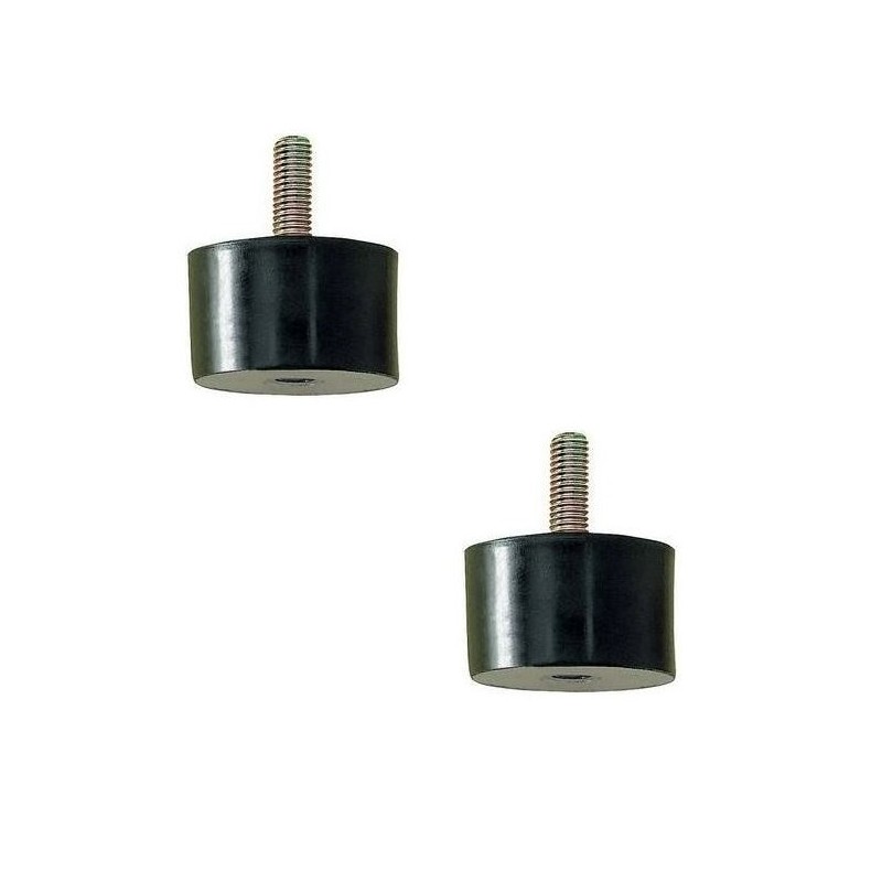 2x SILENTBLOC M8 20x30 MM MALE FEMELLE MOTEUR FLEXIBLOC AMORTISSEUR  CAOUTCHOUC - CYCLINGCOLORS