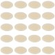 20x Cache vis plastique ivoire Ø12mm plat torx capuchon hexalobulaire TX AW20