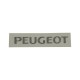 Autocollant sticker PEUGEOT 19x150mm NOIR SELLE CAROSSERIE