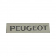 Autocollant sticker PEUGEOT 19x150mm NOIR SELLE CAROSSERIE