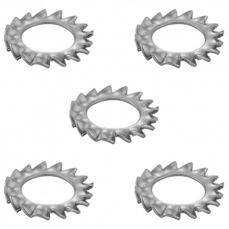 5x Rondelle éventail série AZ DIN 6798 A acier inoxydable A2