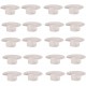 20x CACHE VIS 6 PANS CREUX M6 BLANC CAPUCHON ECROU PROTECTION MEUBLE TETE 6MM PLASTIQUE