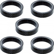 Lot De 6 Entretoises De Direction Vélo - 1 1/8" Oversize - Hauteurs 5mm Et 10mm - Pour Régler La Potence