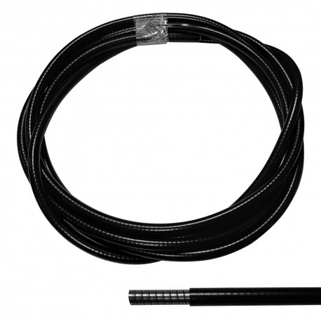 Gaine noir diamètre 8mm 4,5mm longueur 3m moto motoculture accélérateur  frein embrayage cable acier universel