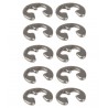 10x CLIP AIGUILLE 4MM 5MM 6MM 8MM 10MM 12MM CARBURATEUR DELLORTO MOTO SCOOTER QUAD MOTEUR CIRCLIPS
