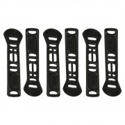 6x sangle courroie plastique caoutchouc pour porte vélo PERUZZO tous modèles attache cycle