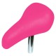 SELLE VELO ENFANT AVEC TIGE Ø22MM NOIR ROSE ASSISE MOUSSE CONFORT DRAISIENNE UNIVERSELLE BMX